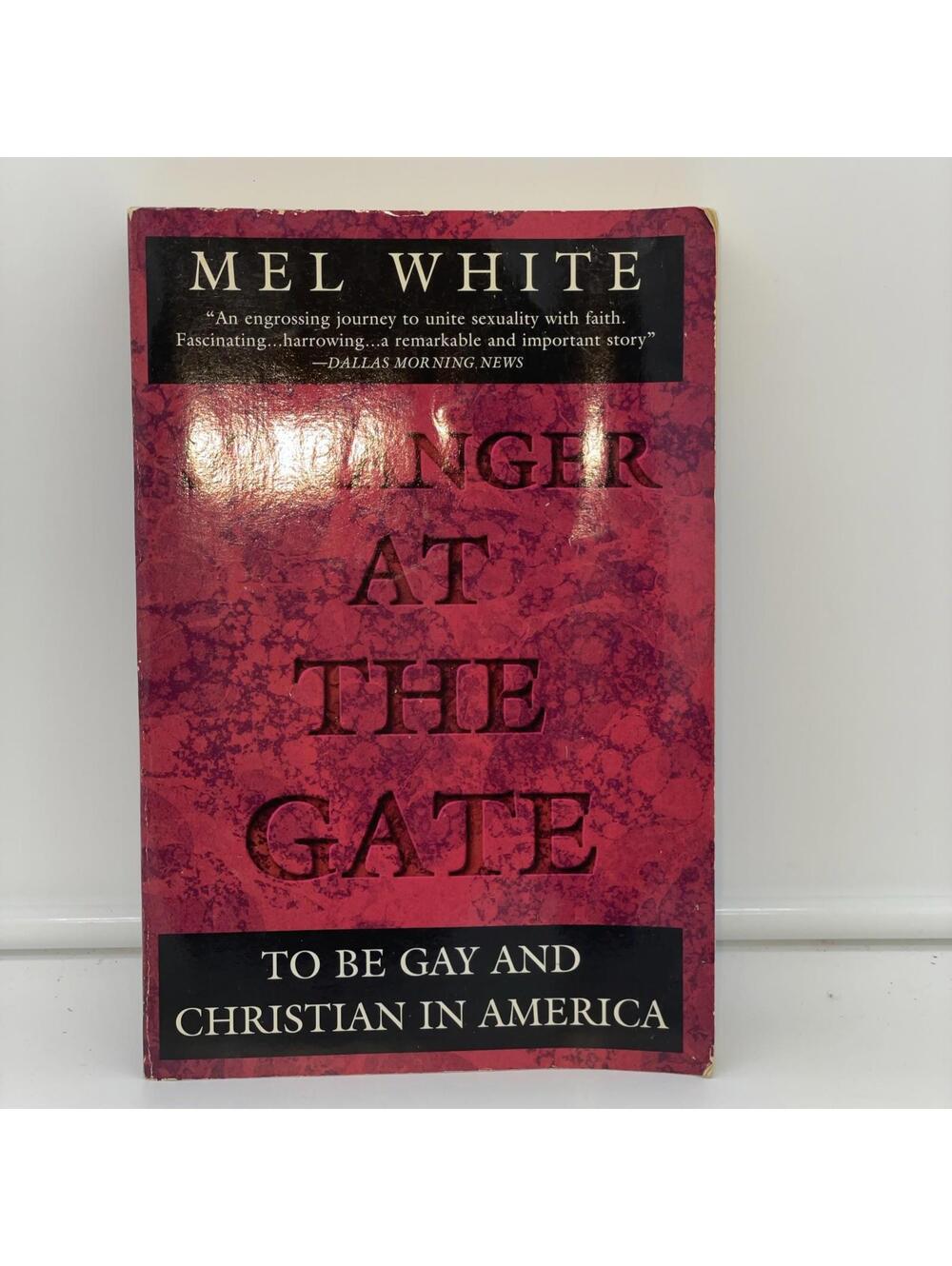 Stranger at the Gate : To Be Gay and Christian in America by Mel White (1995,...